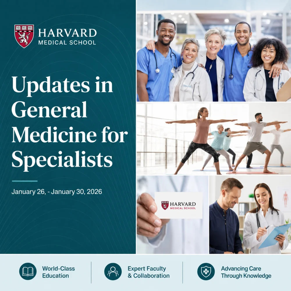 Harvard Updates in General Internal Medicine for Specialists 2026