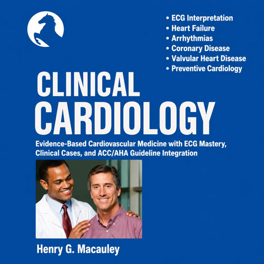 Clinical Cardiology: Evidence-Based Cardiovascular Medicine with ECG Mastery, Clinical Cases, and ACC/AHA Guideline Integration