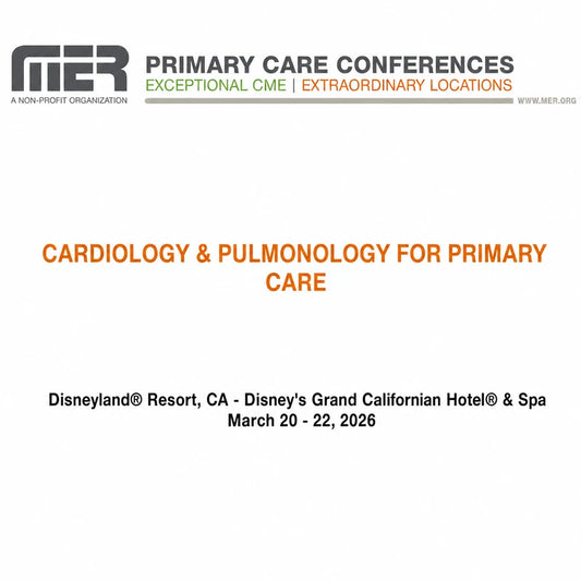 Cardiology & Pulmonology for Primary Care 2026