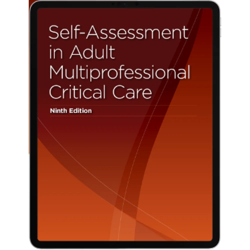 SCCM Self-Assessment in Adult Multiprofessional Critical Care , Ninth Edition (Epub)