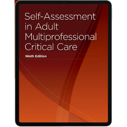 SCCM Self-Assessment in Adult Multiprofessional Critical Care , Ninth Edition (Epub)